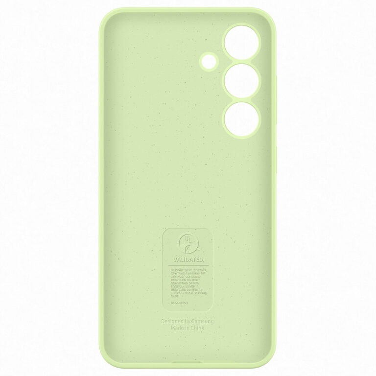 Samsung Originele Silicone Backcover Galaxy S24 - Light Green - Afbeelding 3