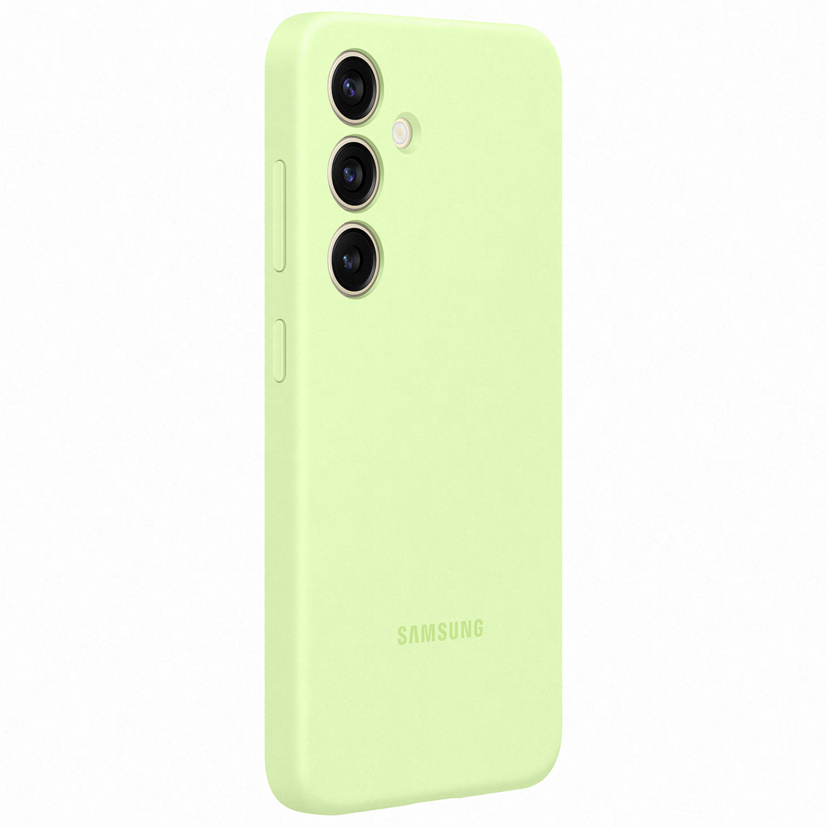 Originele Silicone Backcover Samsung Galaxy S24 - Light Green - Afbeelding 2