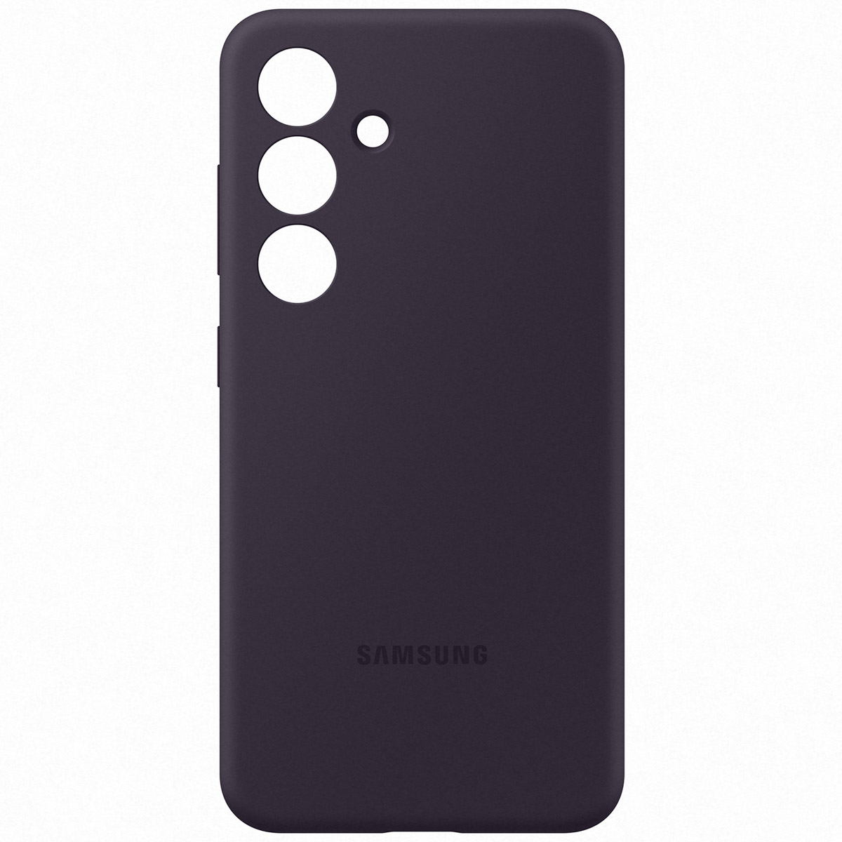 Originele Silicone Backcover Samsung Galaxy S24 - Dark Violet - Afbeelding 4
