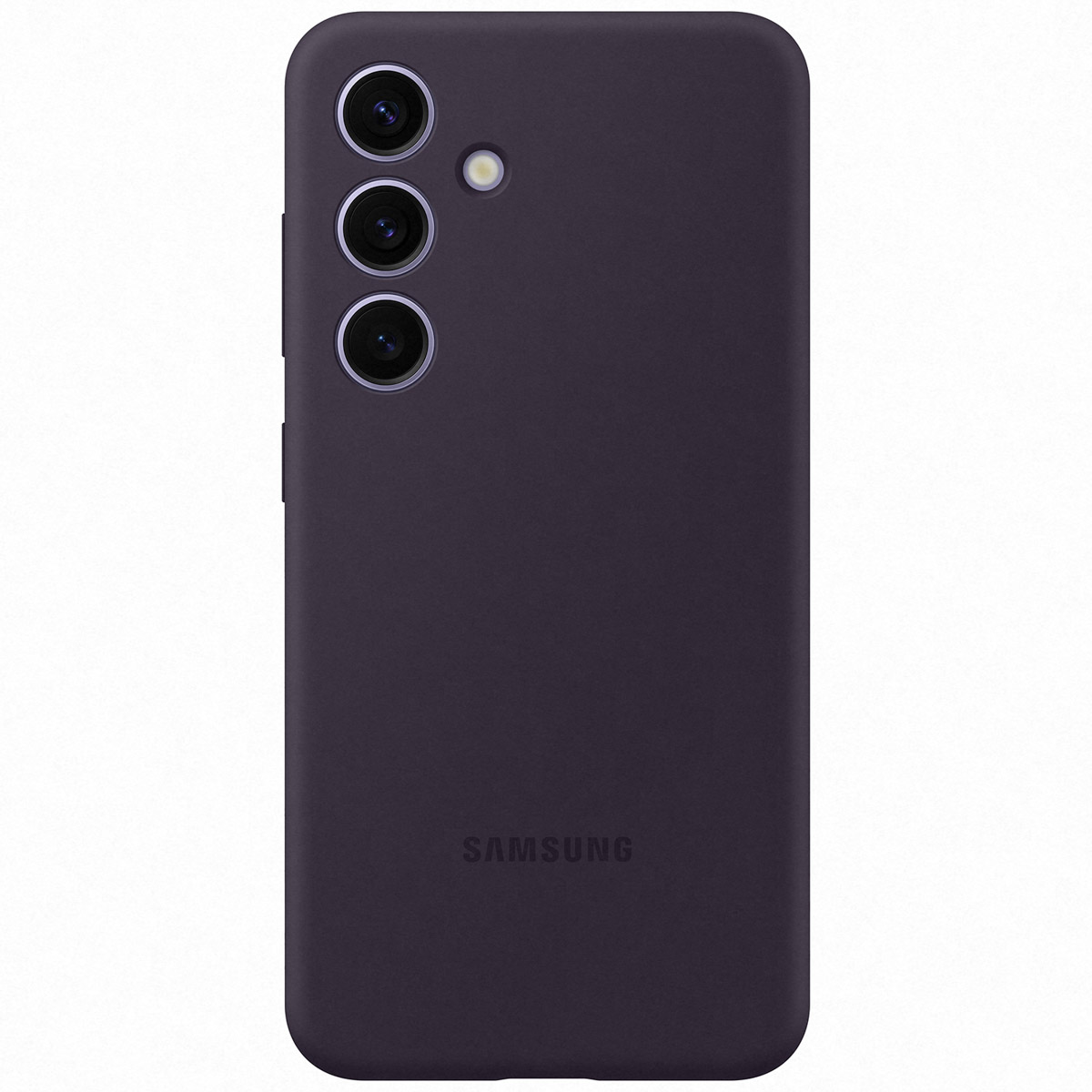 Originele Silicone Backcover Samsung Galaxy S24 - Dark Violet