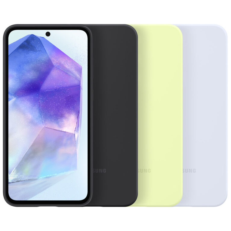 Samsung Originele Silicone Backcover Galaxy A55 - Lime - Afbeelding 5