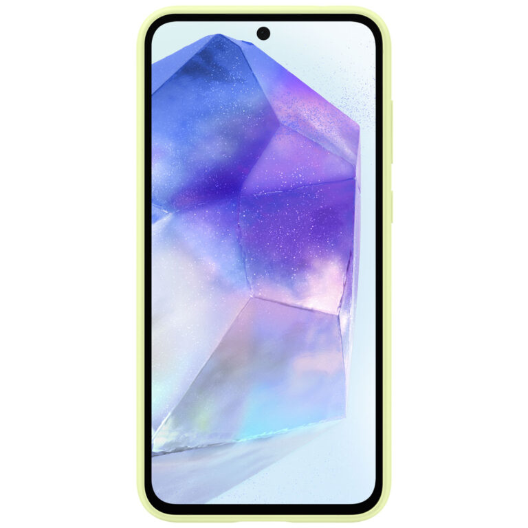 Samsung Originele Silicone Backcover Galaxy A55 - Lime - Afbeelding 4