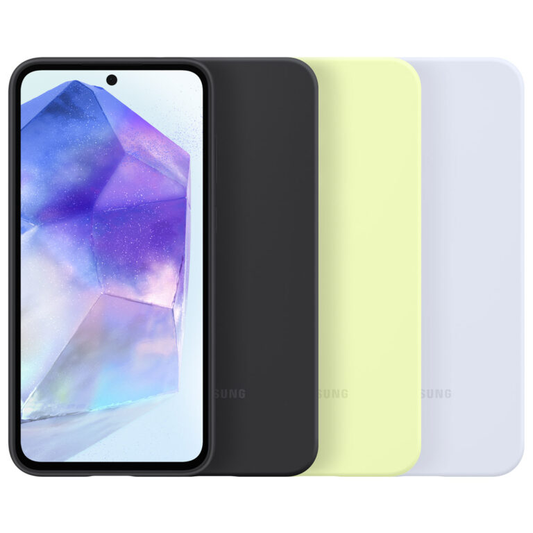 Samsung Originele Silicone Backcover Galaxy A55 - Light Blue - Afbeelding 6