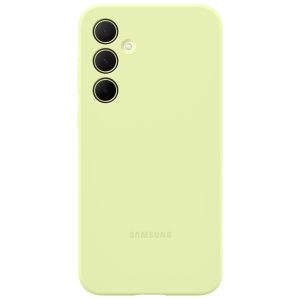 Originele Silicone Backcover Samsung Galaxy A35 - Lime