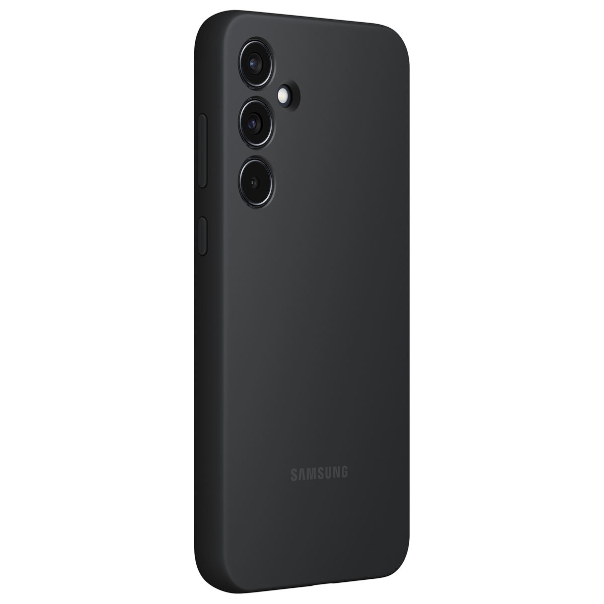 Originele Silicone Backcover Samsung Galaxy A55 - Zwart - Afbeelding 3