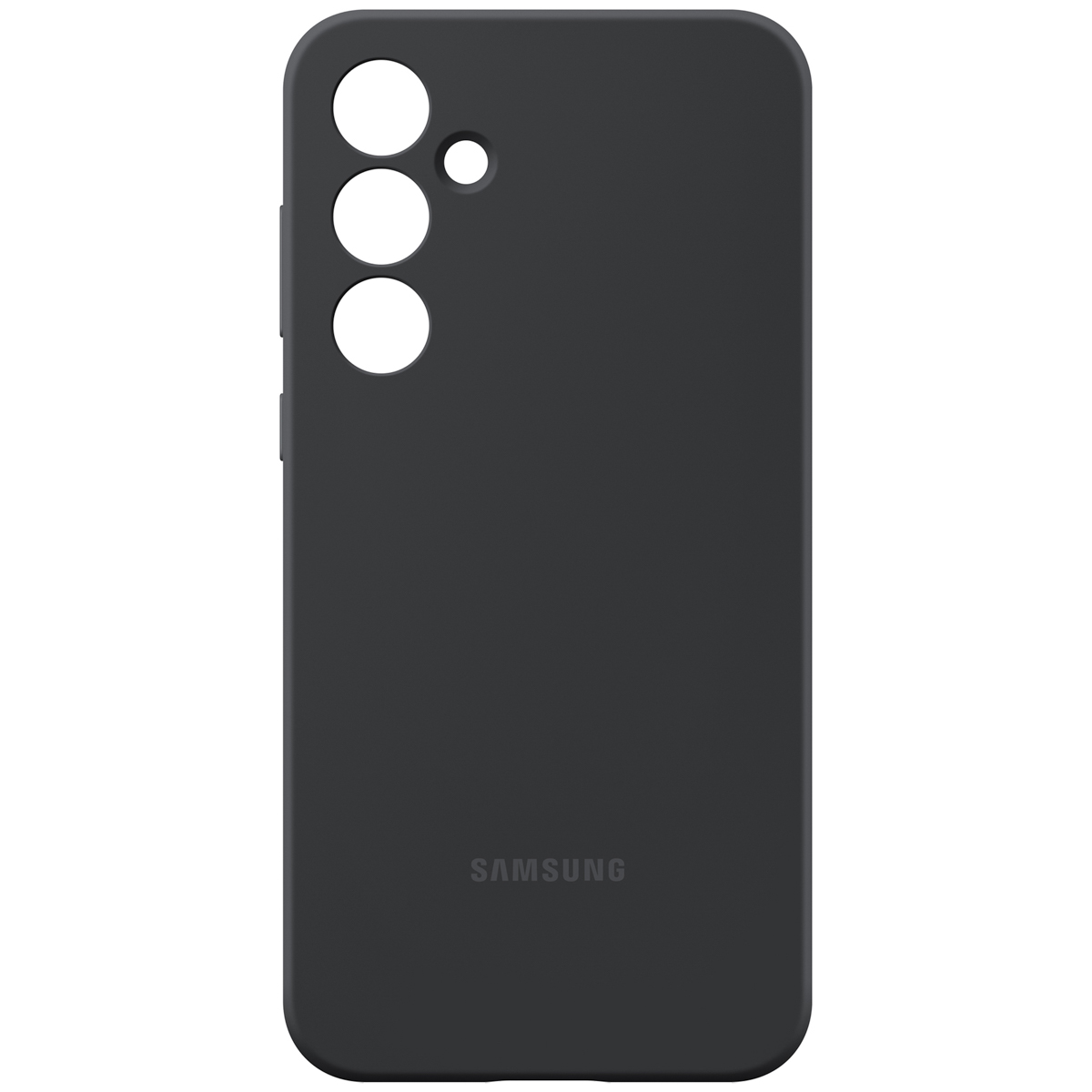 Originele Silicone Backcover Samsung Galaxy A55 - Zwart - Afbeelding 4