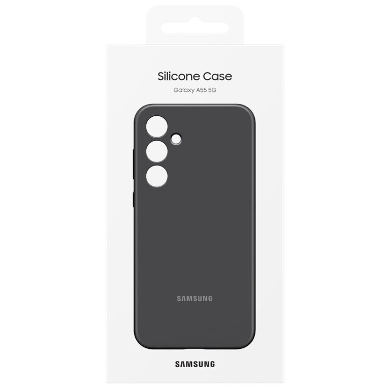 Samsung Originele Silicone Backcover Galaxy A55 - Black - Afbeelding 2