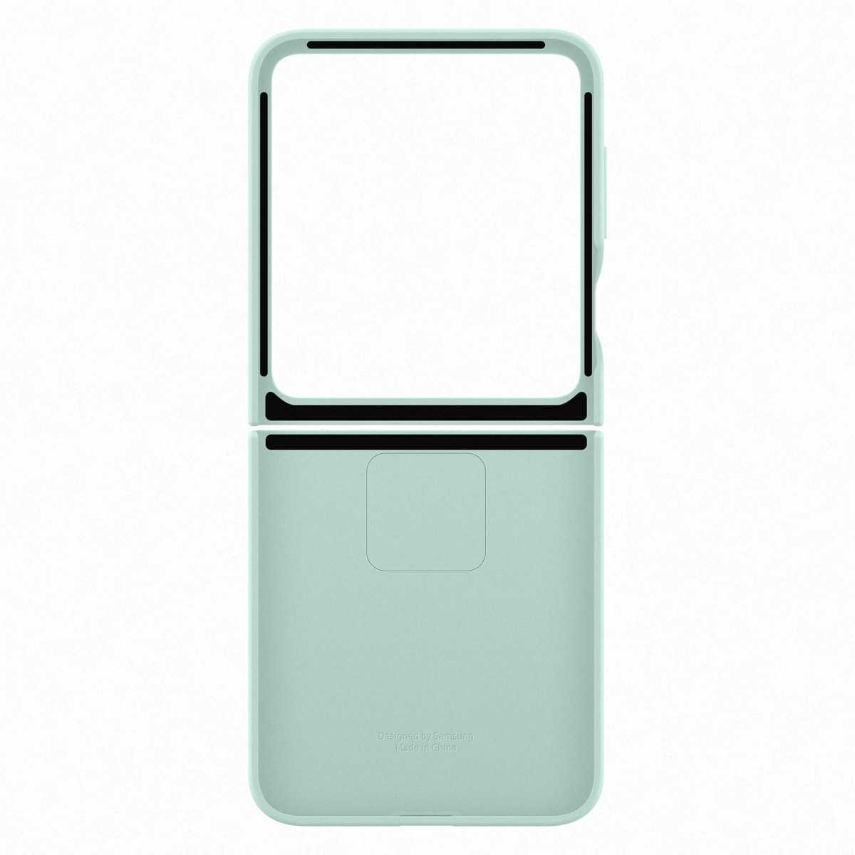 Originele Silicone Cover Ring Samsung Galaxy Z Flip 6 / Flip 7 FE - Mint - Afbeelding 4