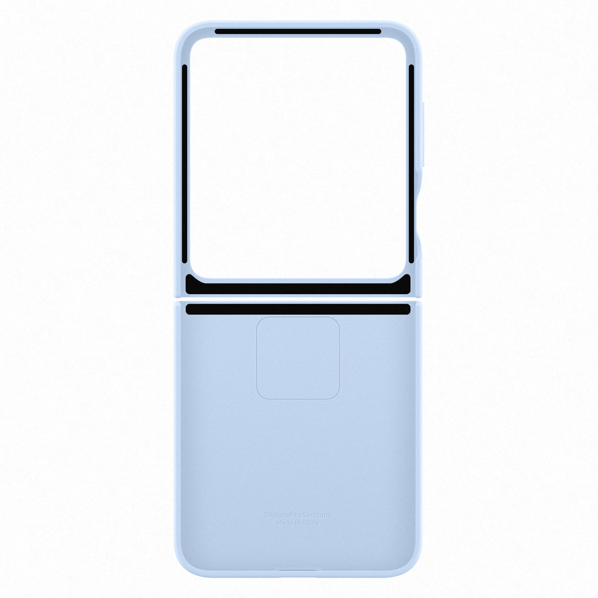 Originele Silicone Cover Ring Samsung Galaxy Z Flip 6 / Flip 7 FE - Blue - Afbeelding 4