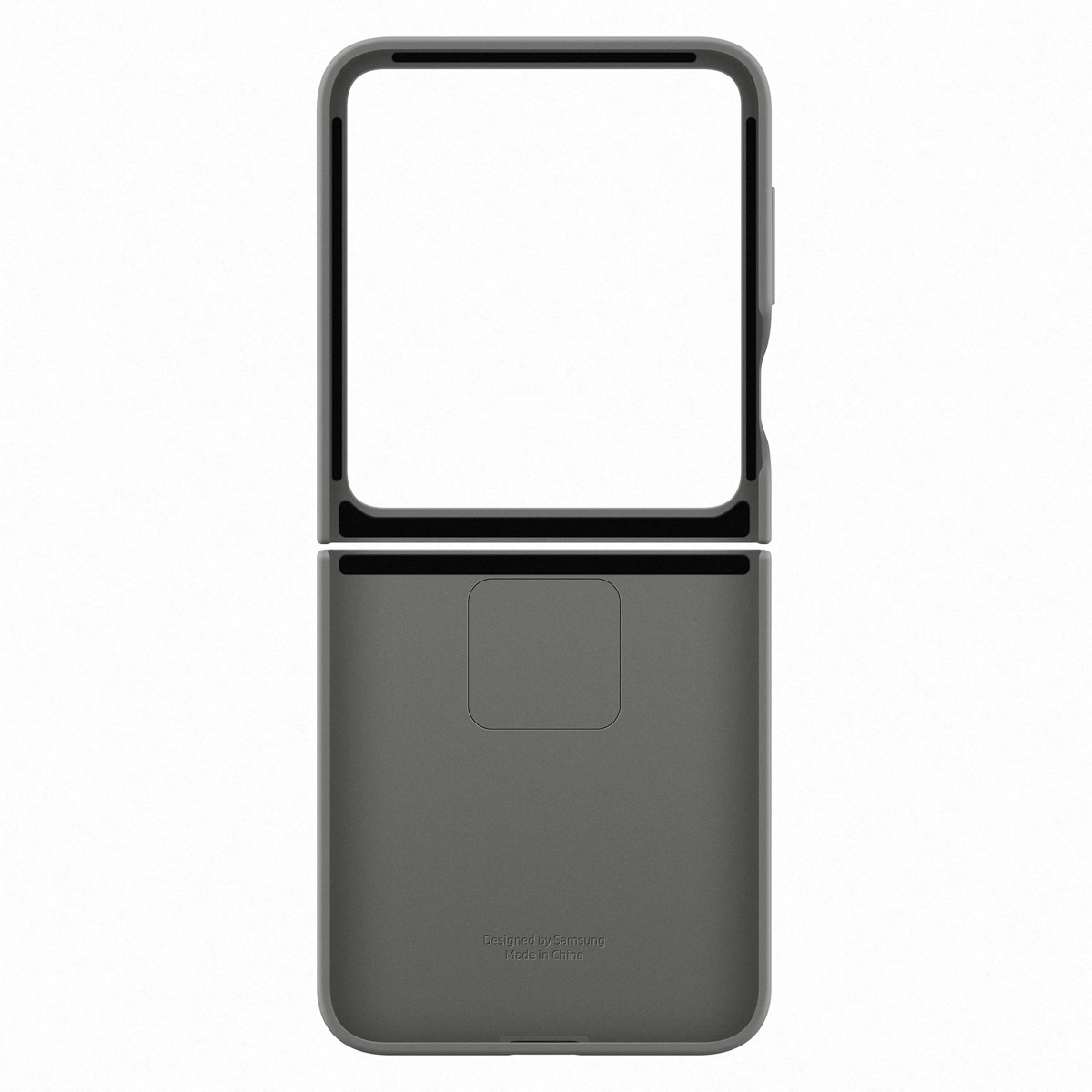 Originele Silicone Cover Ring Samsung Galaxy Z Flip 6 / Flip 7 FE - Gray - Afbeelding 4