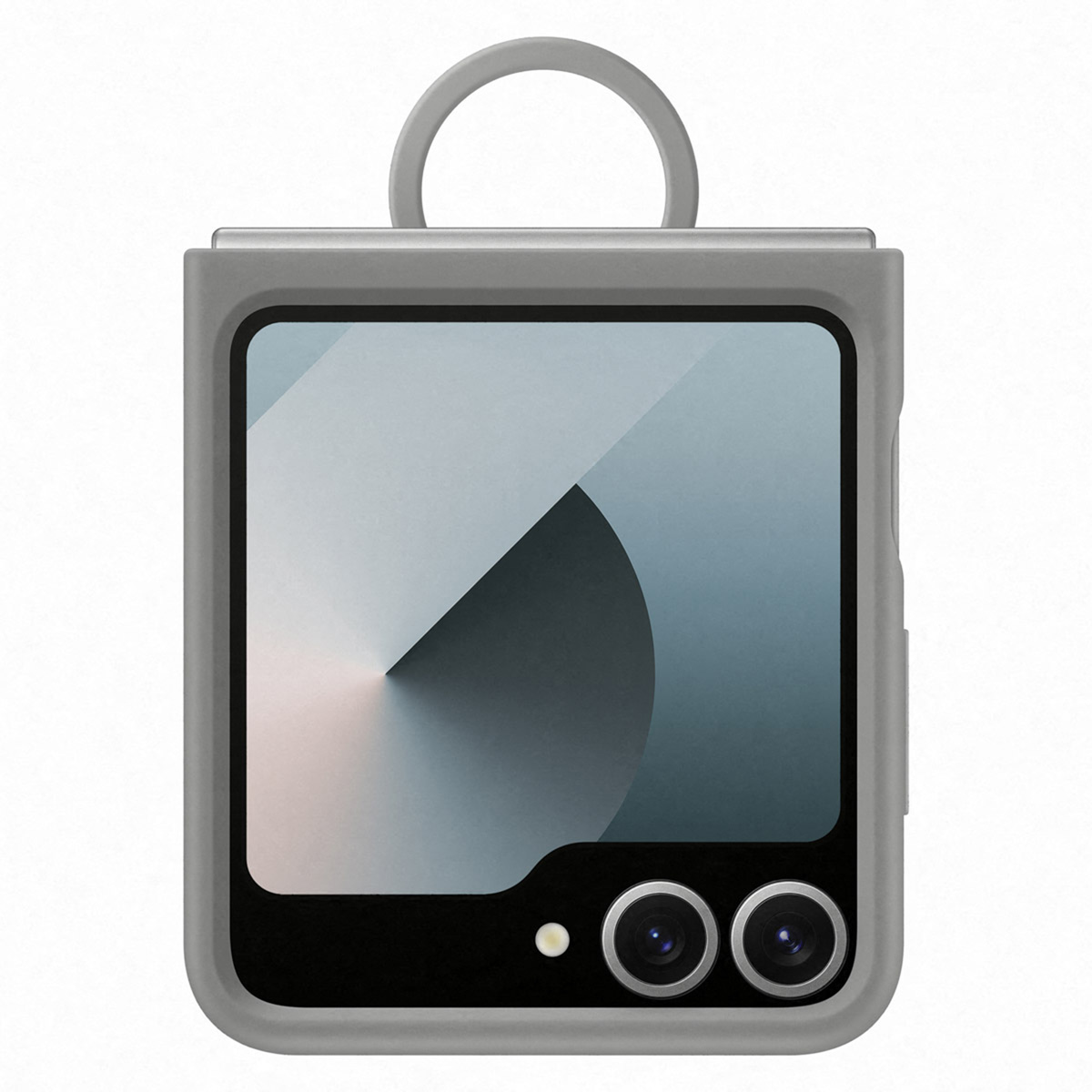 Originele Silicone Cover Ring Samsung Galaxy Z Flip 6 / Flip 7 FE - Gray - Afbeelding 5