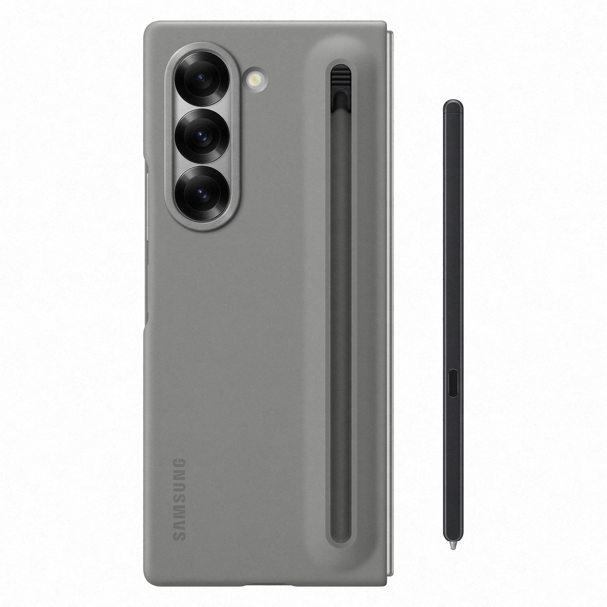 Originele Slim S-pen™ Case Samsung Galaxy Z Fold 6 - Gray - Afbeelding 4