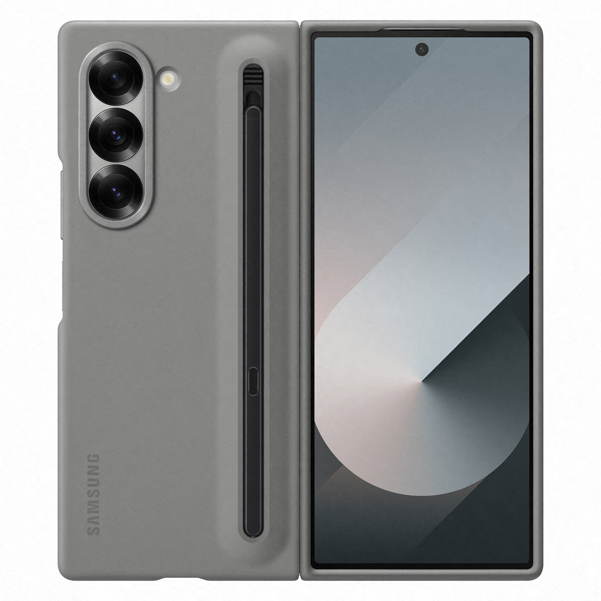 Originele Slim S-pen™ Case Samsung Galaxy Z Fold 6 - Gray - Afbeelding 2