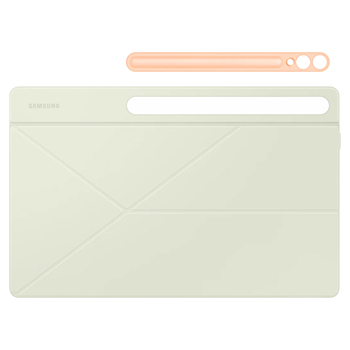 Originele Smart Book Cover Samsung Galaxy Tab S10 Ultra / Tab S9 Ultra - Oranje - Afbeelding 9