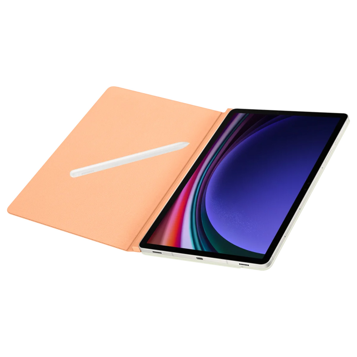 Originele Smart Book Cover Samsung Galaxy Tab S10 Lite / S9 11 inch / S10 FE / S9 FE 10.9 inch - Oranje - Afbeelding 3