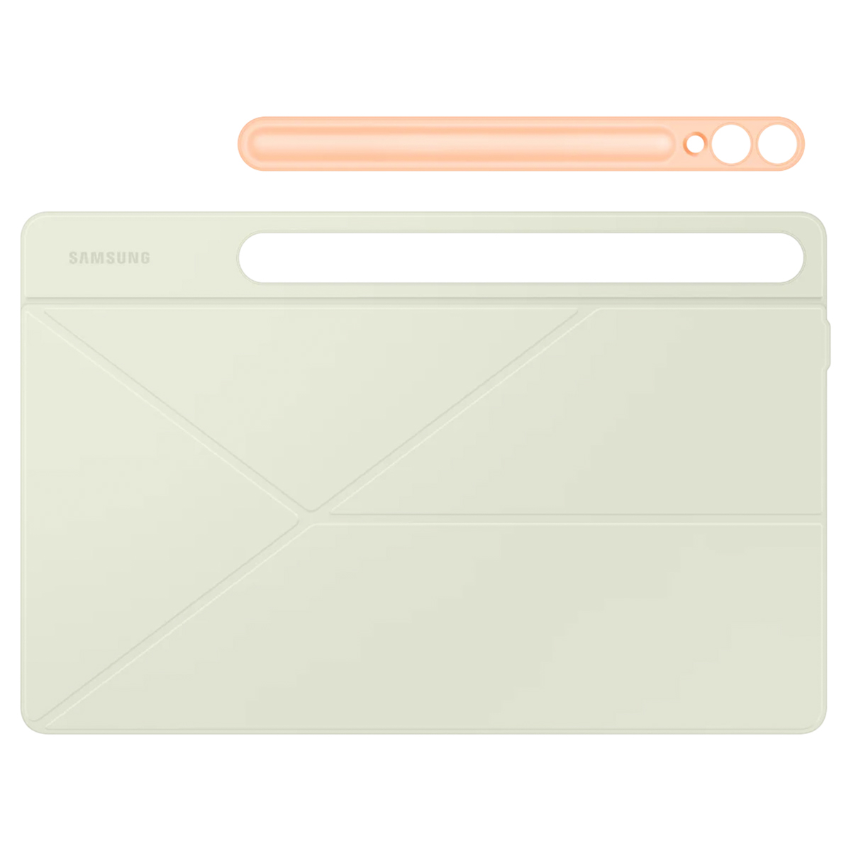 Originele Smart Book Cover Samsung Galaxy Tab S10 Plus / Tab S9 FE Plus / Tab S9 Plus - Oranje - Afbeelding 9