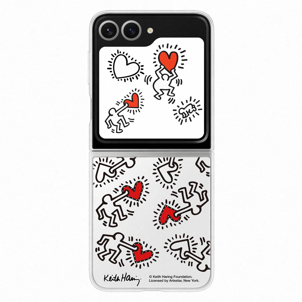 Originele FlipSuit Case Samsung Galaxy Z Flip 6 / Flip 7 FE - White - Afbeelding 3