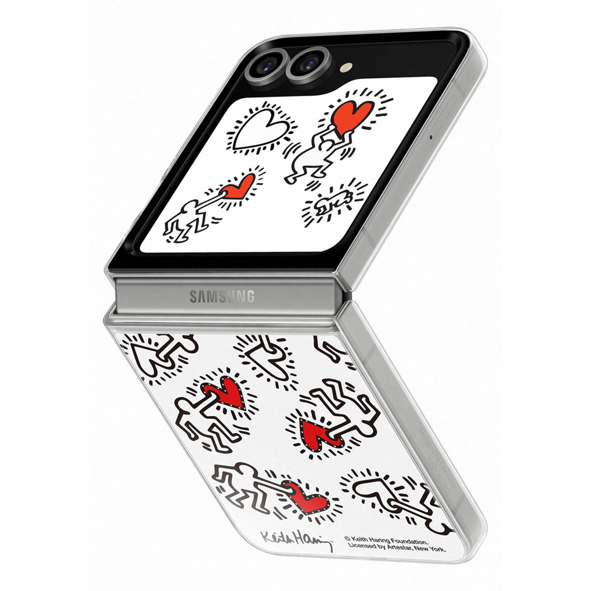 Originele FlipSuit Case Samsung Galaxy Z Flip 6 / Flip 7 FE - White