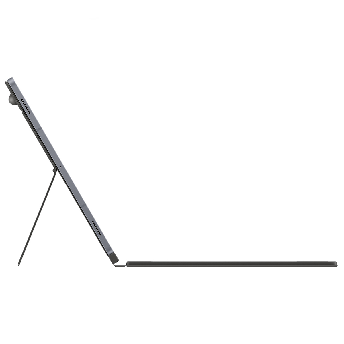 Originele Book Cover QWERTY Keyboard Samsung Galaxy Tab S10 Plus / Tab S9 Plus / S9 FE Plus - Zwart - Afbeelding 3