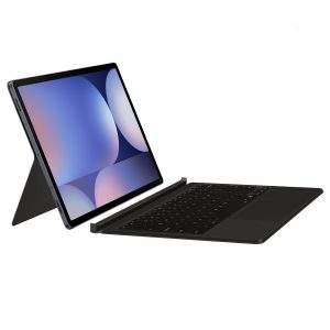 Originele Book Cover QWERTY Keyboard Samsung Galaxy Tab S10 Plus / Tab S9 Plus / S9 FE Plus - Zwart