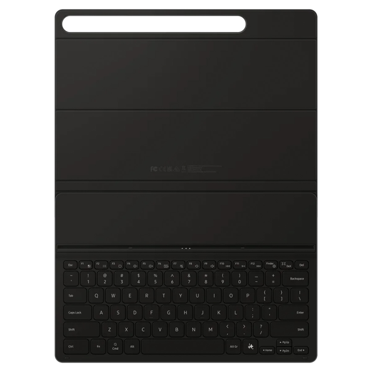 Originele Book Cover Keyboard Slim Samsung Galaxy Tab S10 Plus / Tab S9 Plus / S9 FE Plus - Zwart - Afbeelding 5