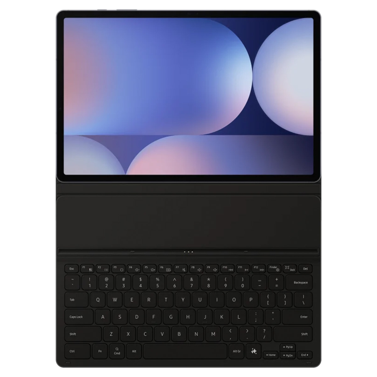 Originele Book Cover Keyboard Slim Samsung Galaxy Tab S10 Plus / Tab S9 Plus / S9 FE Plus - Zwart - Afbeelding 6