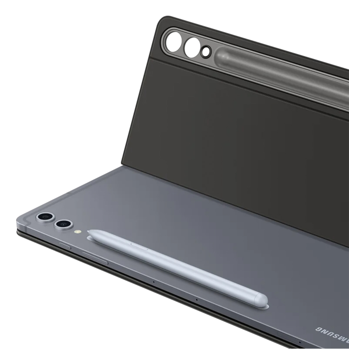 Originele Book Cover Keyboard Slim Samsung Galaxy Tab S10 Plus / Tab S9 Plus / S9 FE Plus - Zwart - Afbeelding 4