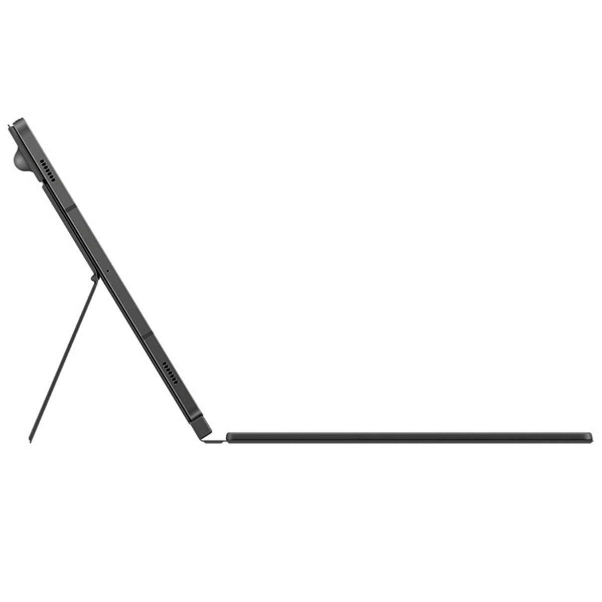 Originele Book Cover QWERTY Keyboard Samsung Galaxy Tab S10 Lite / S9 11 inch / S10 FE / S9 FE 10.9 inch - Zwart - Afbeelding 5