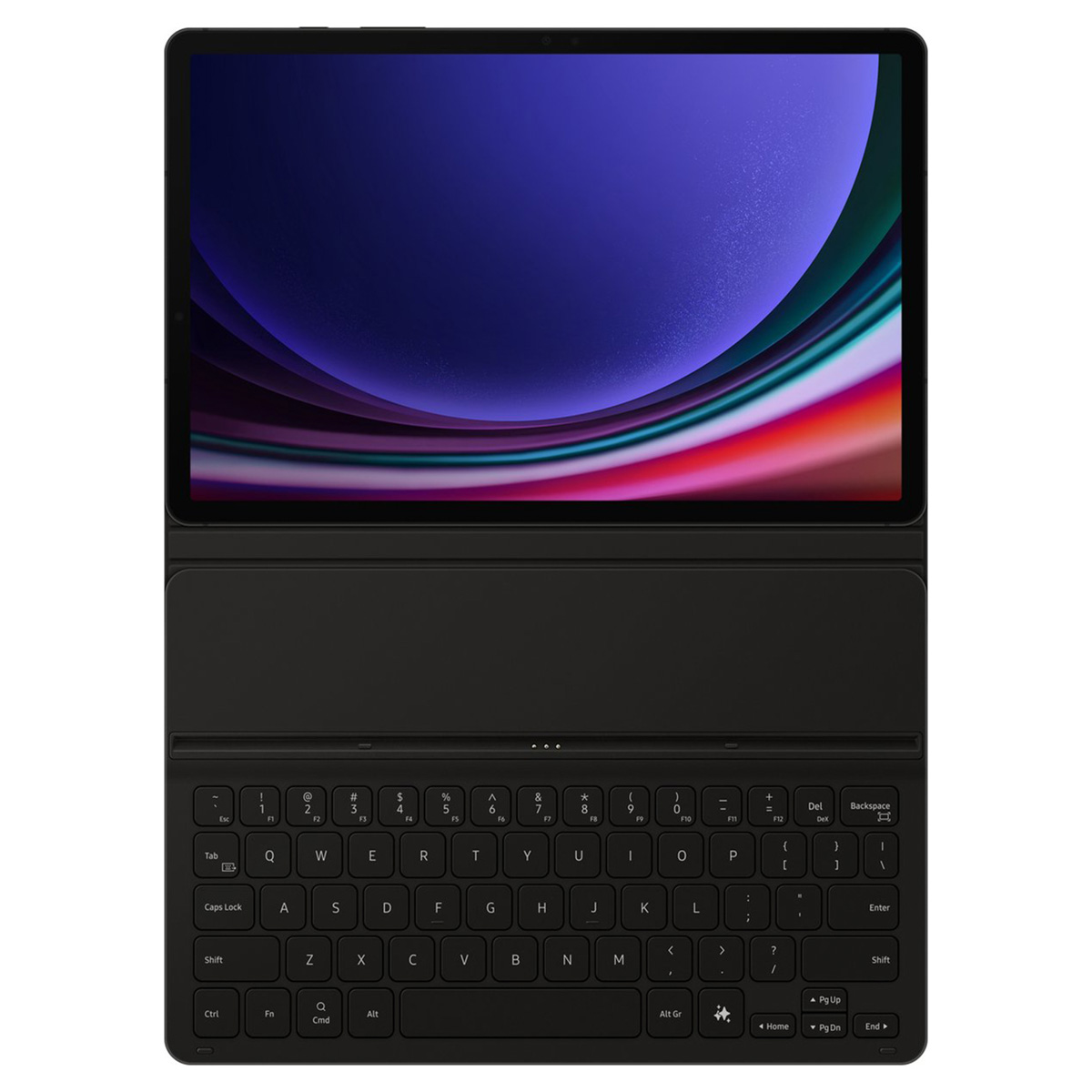 Originele Book Cover Keyboard Slim Samsung Galaxy Tab S10 Lite / S9 11 inch / S10 FE / S9 FE 10.9 inch - Zwart - Afbeelding 6