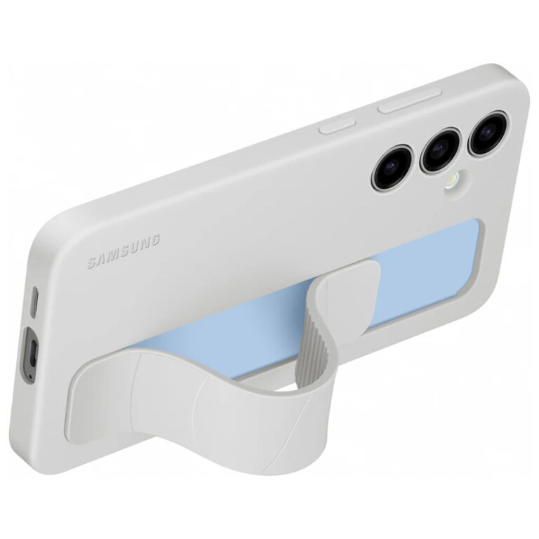 Samsung Originele Standing Grip Case Galaxy S24 FE - Gray - Afbeelding 3