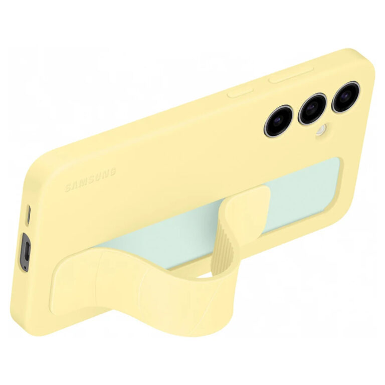 Samsung Originele Standing Grip Case Galaxy S24 FE - Yellow - Afbeelding 2