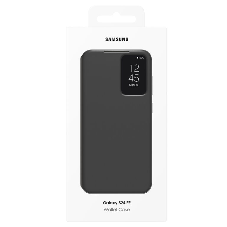 Samsung Originele S View Cover Galaxy S24 FE - Black - Afbeelding 2