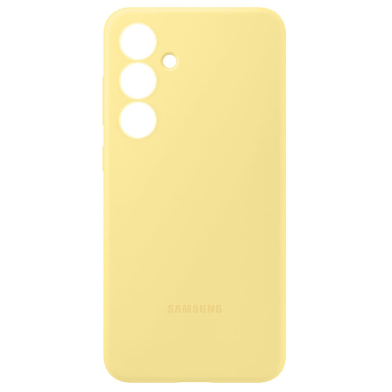 Samsung Originele Silicone Backcover Galaxy S24 FE - Yellow - Afbeelding 4