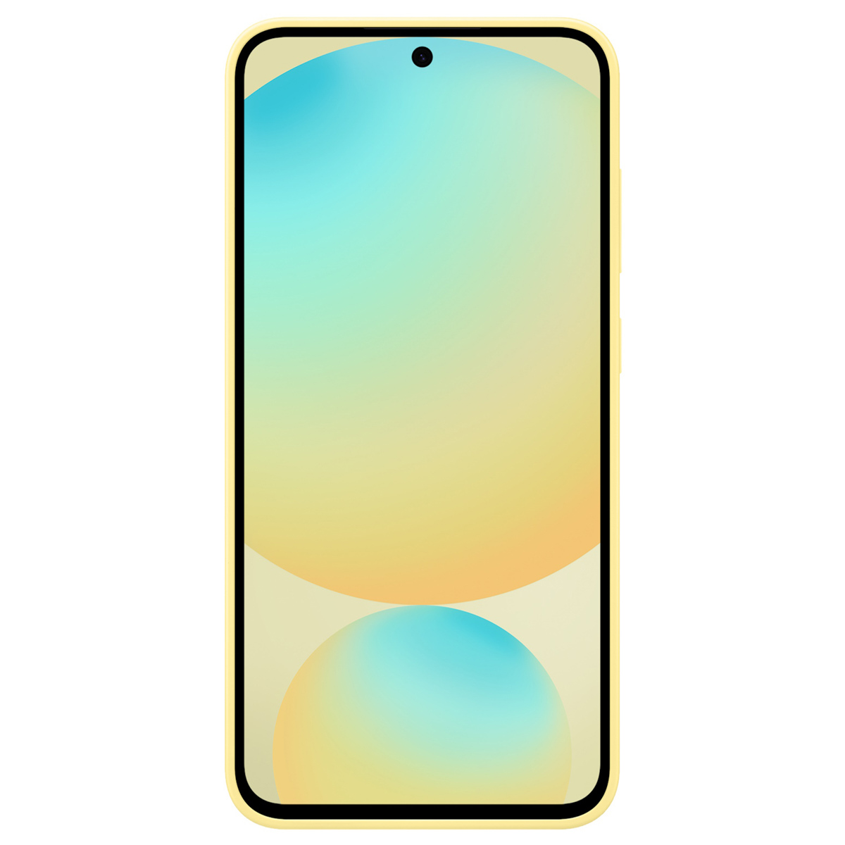 Originele Silicone Backcover Samsung Galaxy S24 FE - Geel - Afbeelding 2