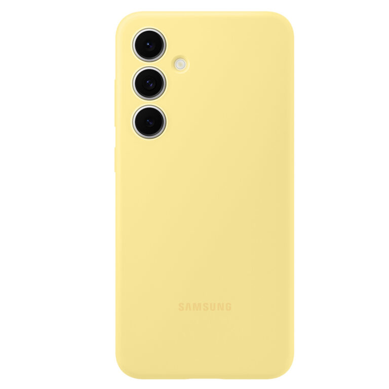 Samsung Originele Silicone Backcover Galaxy S24 FE - Yellow - Afbeelding 2