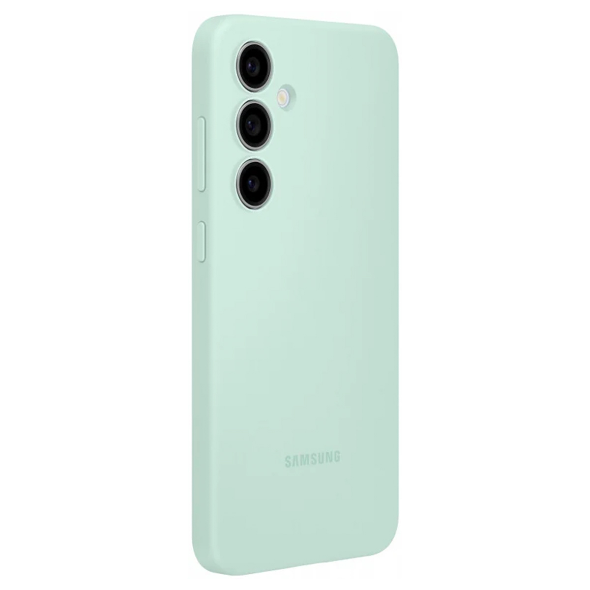 Originele Silicone Backcover Samsung Galaxy S24 FE - Mint - Afbeelding 2