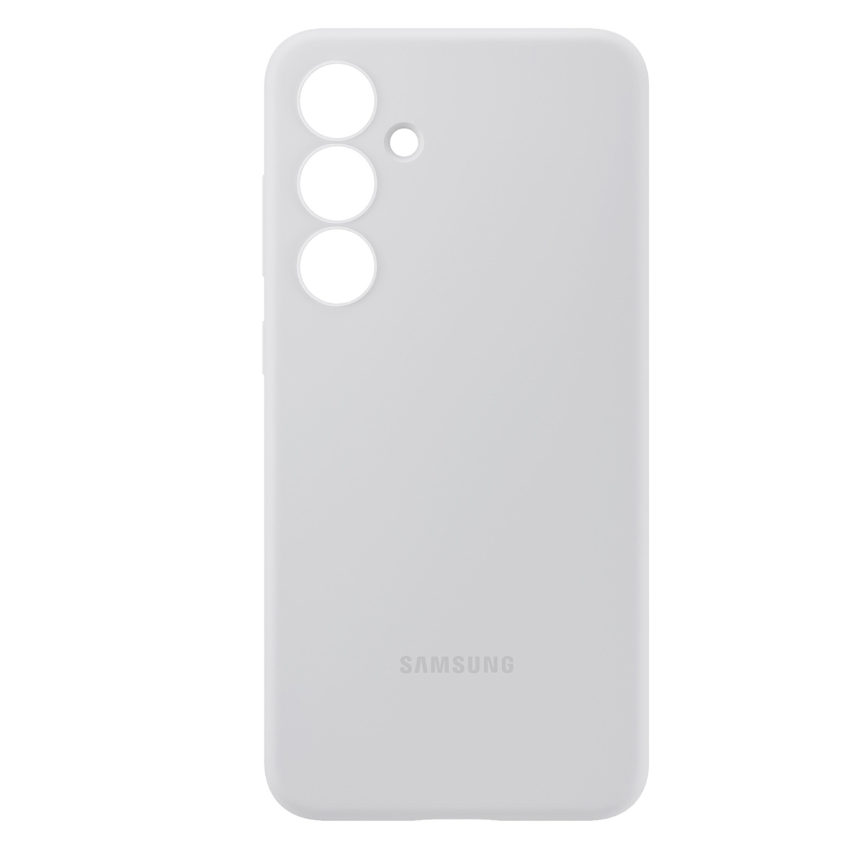 Originele Silicone Backcover Samsung Galaxy S24 FE - Grijs - Afbeelding 4