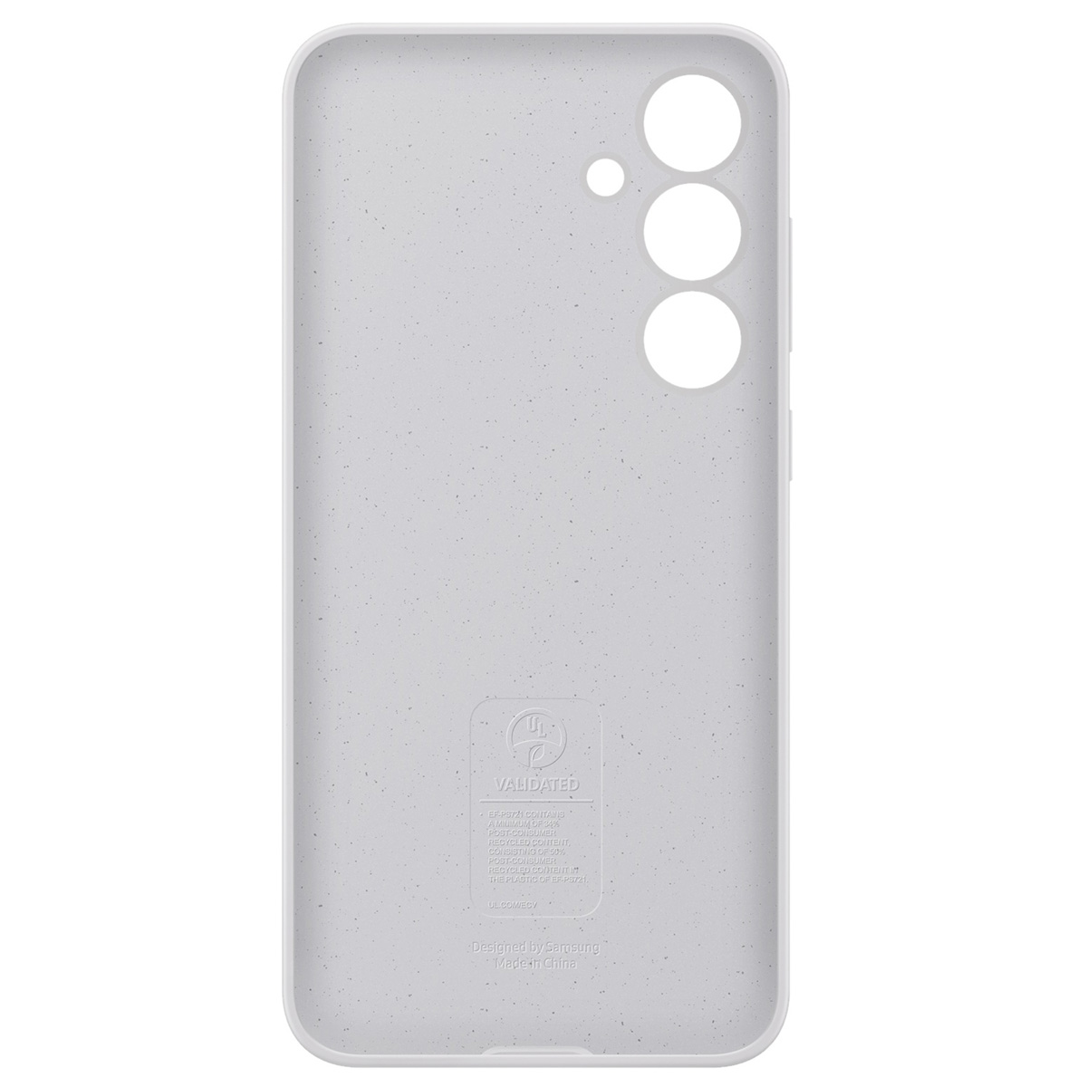Originele Silicone Backcover Samsung Galaxy S24 FE - Grijs - Afbeelding 5