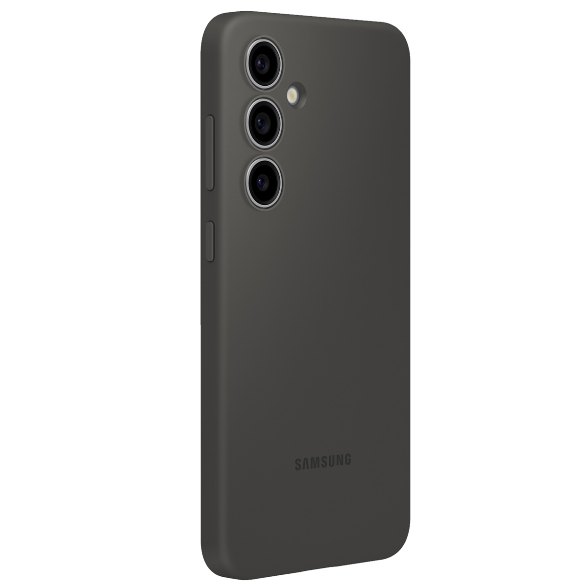 Originele Silicone Backcover Samsung Galaxy S24 FE - Zwart - Afbeelding 3