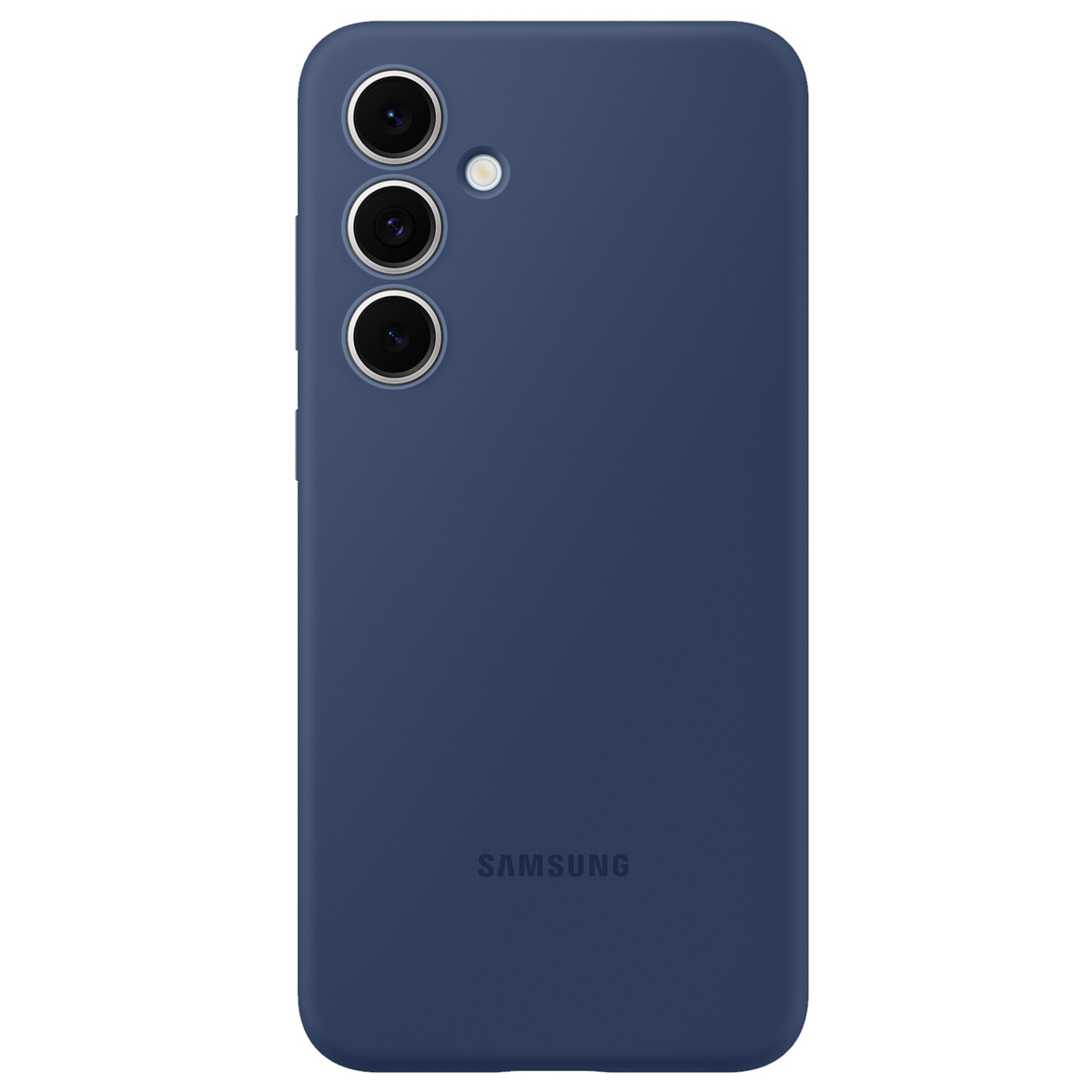 Originele Silicone Backcover Samsung Galaxy S24 FE - Blauw