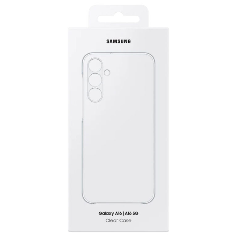 Originele Clear Hardcase Backcover Samsung Galaxy A16 - Transparent