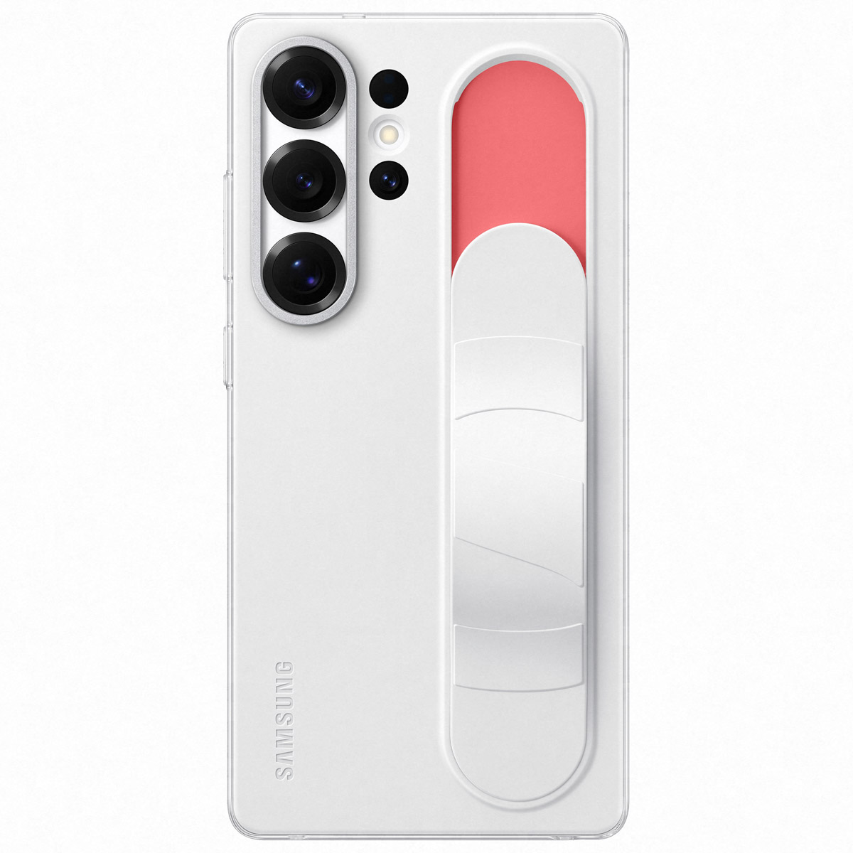 Originele Standing Grip Case Samsung Galaxy S25 Ultra - Wit - Afbeelding 4