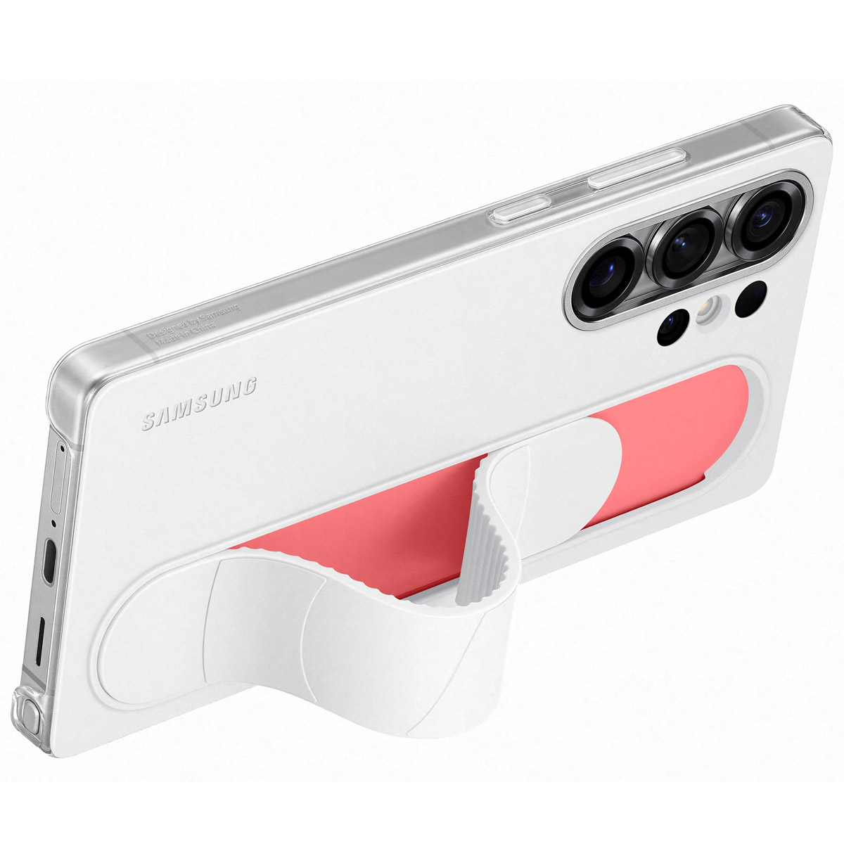 Originele Standing Grip Case Samsung Galaxy S25 Ultra - Wit - Afbeelding 2