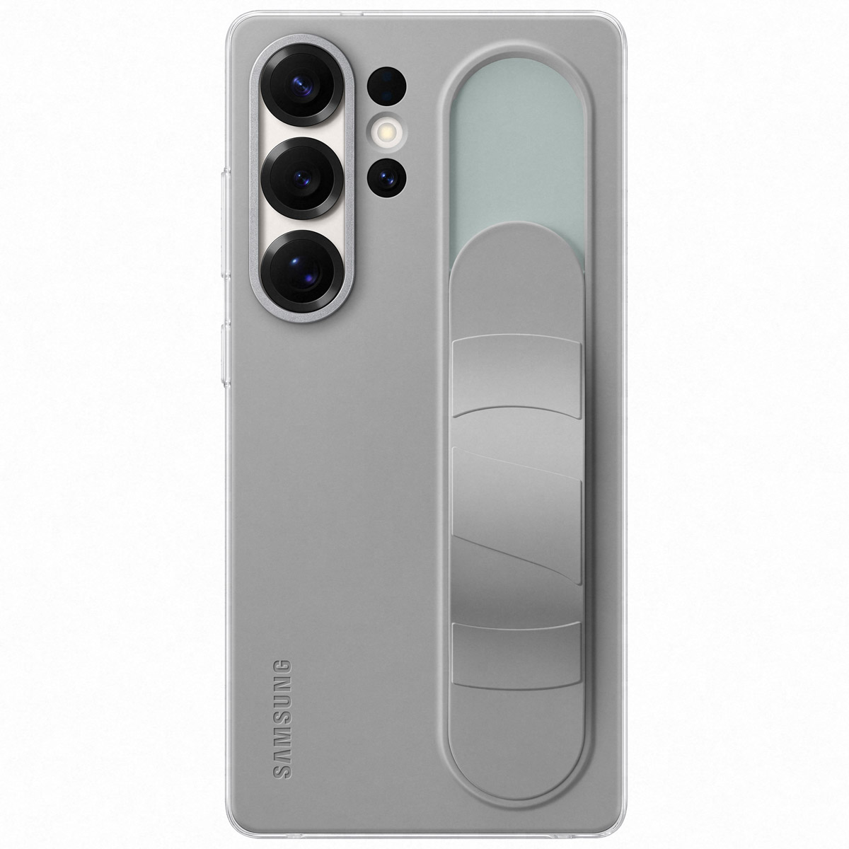 Originele Standing Grip Case Samsung Galaxy S25 Ultra - Grijs - Afbeelding 4