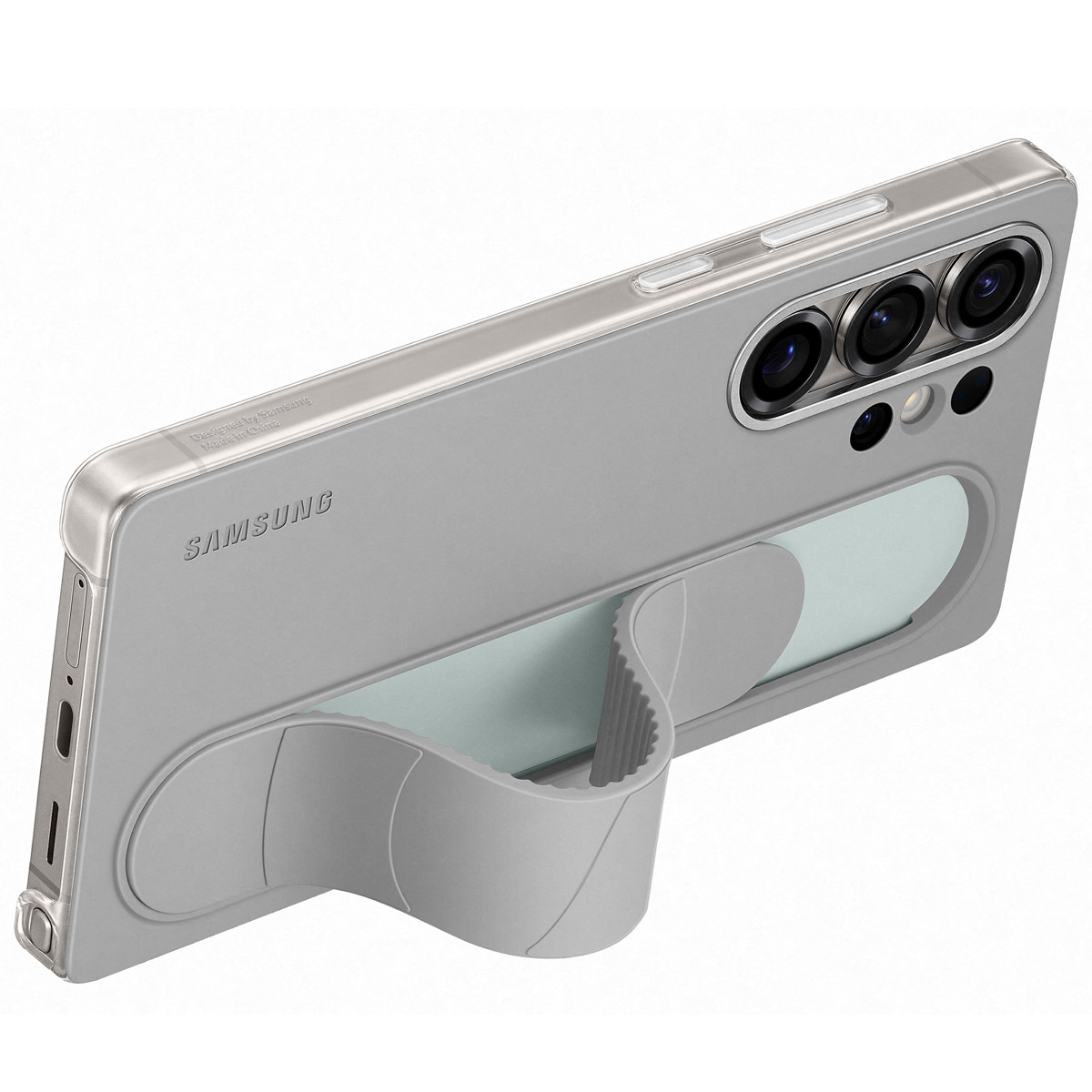 Originele Standing Grip Case Samsung Galaxy S25 Ultra - Grijs - Afbeelding 2