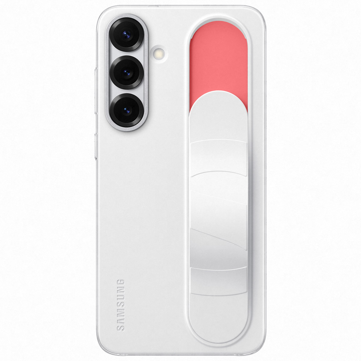 Originele Standing Grip Case Samsung Galaxy S25 Plus - Wit - Afbeelding 4