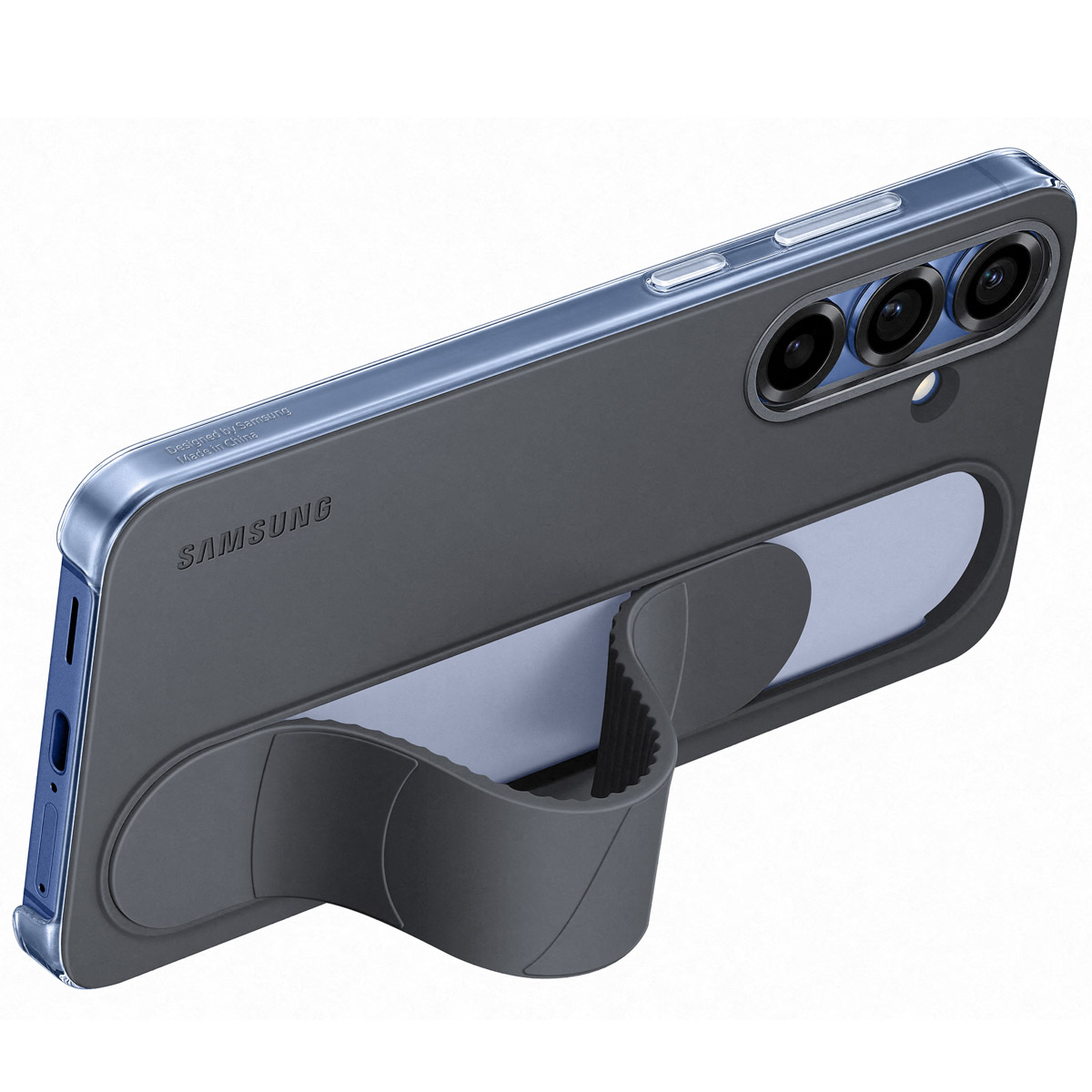 Originele Standing Grip Case Samsung Galaxy S25 Plus - Zwart - Afbeelding 2