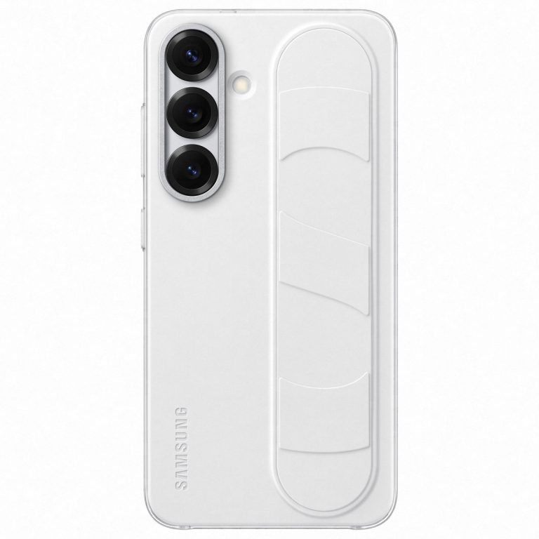 Originele Standing Grip Case Samsung Galaxy S25 - Wit