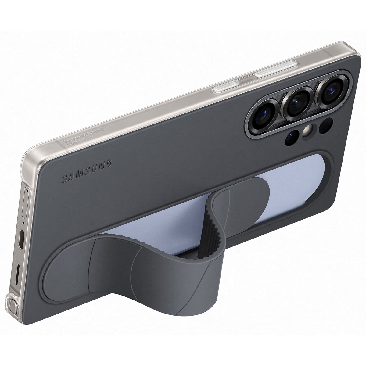 Originele Standing Grip Case Samsung Galaxy S25 Ultra - Zwart - Afbeelding 2