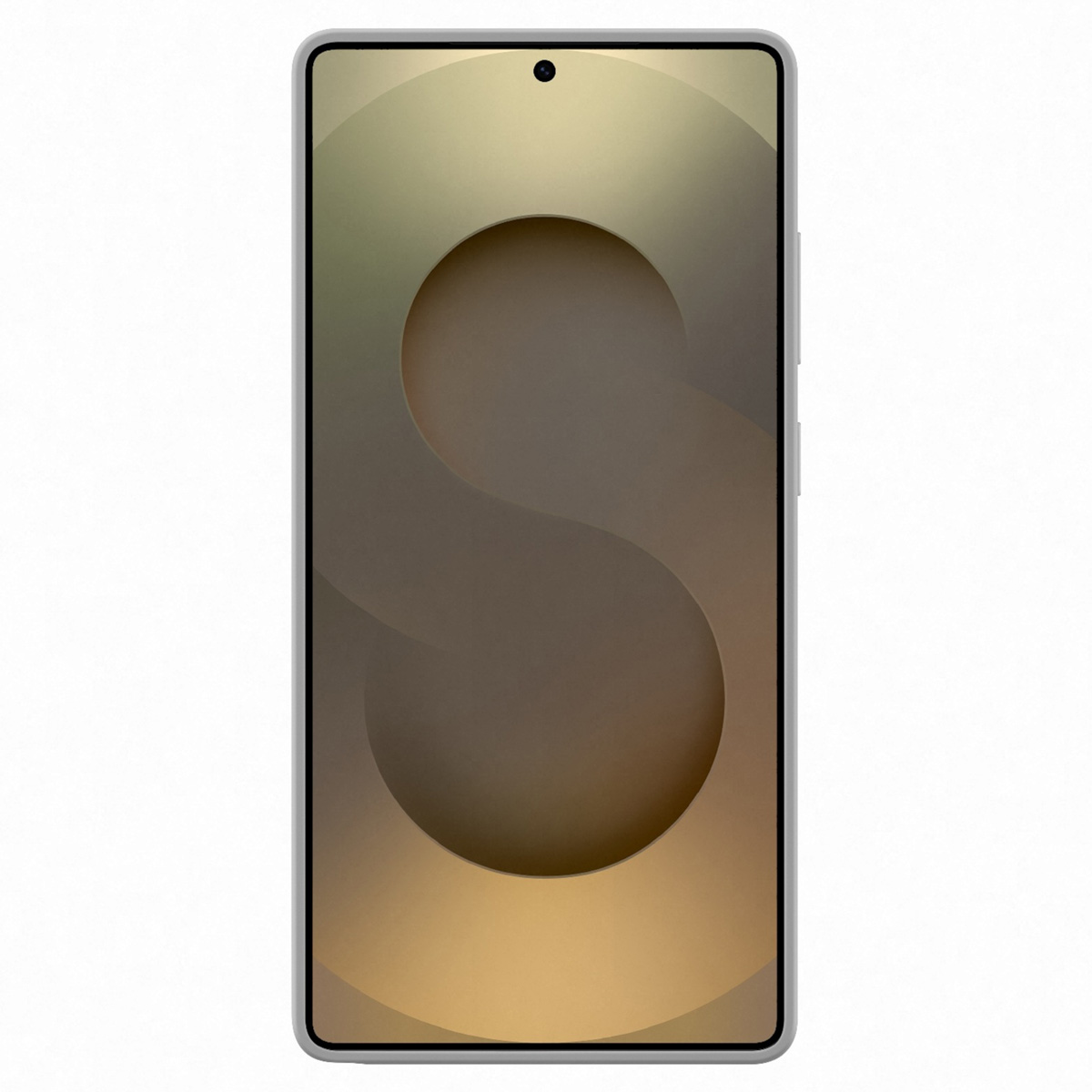 Originele Silicone Backcover Samsung Galaxy S25 Ultra - Grijs - Afbeelding 3